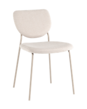 Стул Stool Group Стул обеденный Gigi шенилл бежевый кремовые ножки арт. УТ000039034