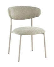 Стул Stool Group Стул обеденный Ayla бежево-зеленый кремовые ножки арт. УТ000041711