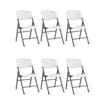 Стул Stool Group Стул складной FX-3028 пластик белый 6 шт. арт. УТ000043667