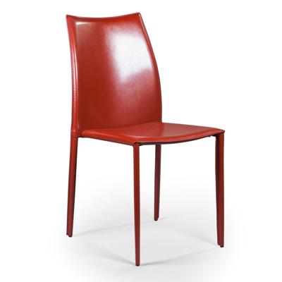 Стул Top concept Стул Rolf, кожа ретро-красный арт. 2000000000343