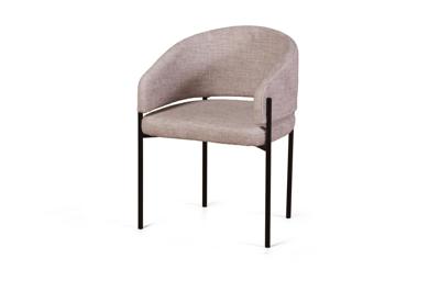 Стул Top concept Стул Nicol, микромех Rozy ivory / опоры черные арт. 25216