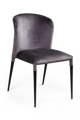 Стул Top concept Стул Albert (Альберт), бархат антрацит 14 арт. 74643