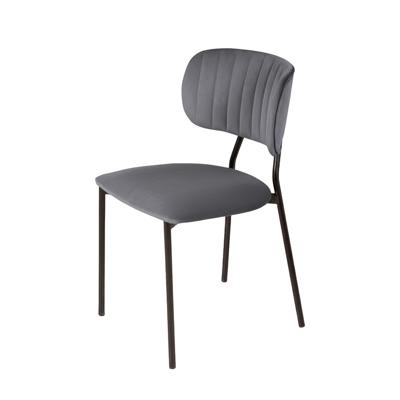 Стул Top concept Стул Frost, бархат серый 27 арт. 0000004415200000036177000000518