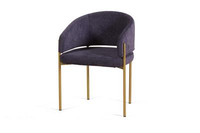 Стул Top concept Стул Nicol, мех Plush 16 mistic  / опоры шампань арт. 0000005663600000055795000003495