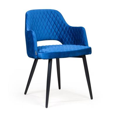 Стул Top concept Стул с подлокотниками Вильям, бархат кобальтовый арт. 2000000000664K
