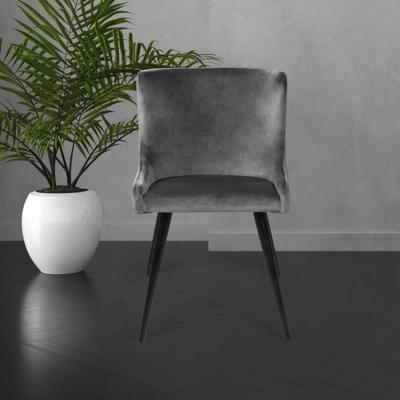 Стул Top concept Стул Джаз поворотный 90 градусов, функция возврата, антишум, бархат серый 27 арт. 13592