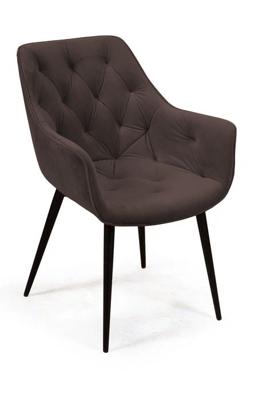 Стул Top concept Стул Арчи, бархат антрацит 14, опора конус арт. 12980