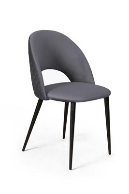 Стул Top concept Стул Макс ромб, бархат серый 27 арт. 78023