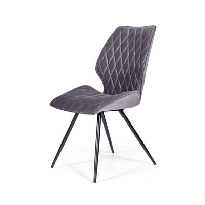 Стул Top concept Стул Флеш ромб, бархат серый 27 арт. 0000004652900000036177000000937