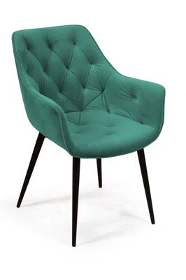Стул Top concept Стул Арчи, бархат зелёный 19, опора конус арт. 80673