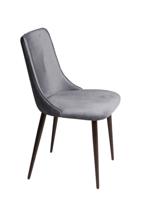 Стул Top concept Стул Joe, бархат серый 27 арт. 80953