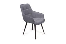 Стул Top concept Стул Capri  поворотный 360 градусов, бархат серый 27 / опора конус арт. 13783