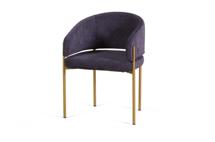 Стул Top concept Стул Nicol, мех Plush 16 mistic  / опоры шампань арт. 25217