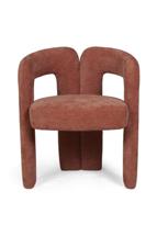 Стул Top concept Полукресло Angie, шенилл Reef coral арт. 0000005706600000055796000003597