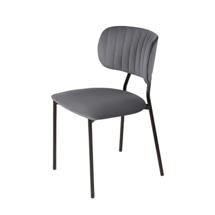 Стул Top concept Стул Frost, бархат серый 27 арт. 0000004415200000036177000000518