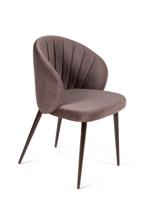 Стул Top concept Стул Mont Blanc, бархат антрацит 14 / черный конус арт. 18418