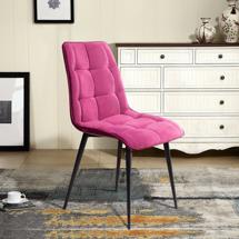 Стул Top concept Стул Уно софт, бархат красный 16 / чёрный конус арт. 78078