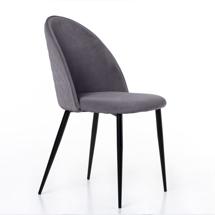 Стул Top concept Стул Маркус, бархат серый 27 арт. 76088