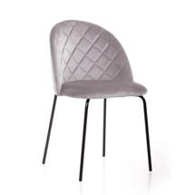 Стул Top concept Стул Норд ромб, бархат светло-серый 26 арт. 80609
