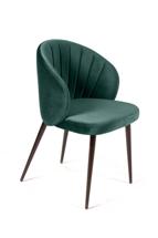 Стул Top concept Стул Монблан, бархат изумрудный 87 / черный конус арт. 18473