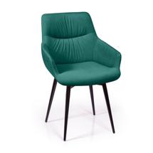 Стул Top concept Стул Джордан поворотный 360 градусов, бархат зеленый 19 арт. 20135