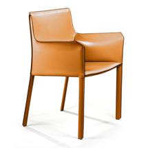 Стул Top concept Стул с подлокотниками Барри, кожа camel арт. 2001000001231