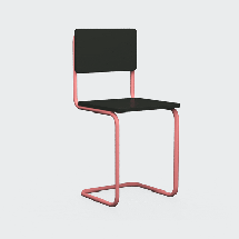 Стул Woodi Furniture Рабочий стул Bauhaus арт. BHOFST-PNK