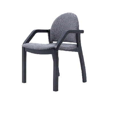 Стул ZiP-mebel Стул-кресло Джуно 2.0 чёрный/графит арт. Z112817B08