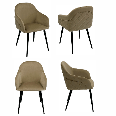 Стул ZiP-mebel Стул Аннер Ромб комплект из 4 штук арт. H191_0110X4