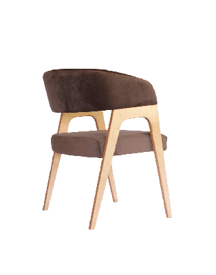 Стул ZiP-mebel Стул-кресло Бакки натур/ коричневый арт. Z112860N04