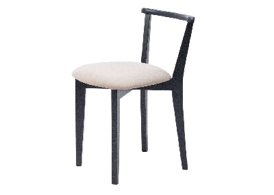 Стул ZiP-mebel Стул Франк ПМ чёрный/бежевый арт. R101730B02