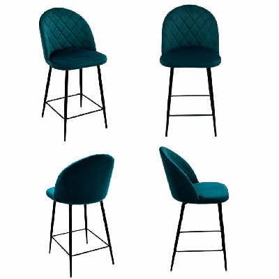 Стул ZiP-mebel Полубарный стул Басси Ромб Ин комплект из 4 штук арт. H191_0656X4