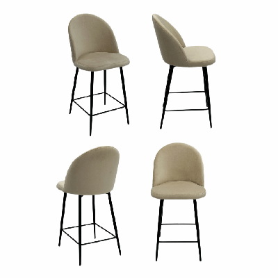 Стул ZiP-mebel Полубарный стул Басси комплект из 4 штук арт. H191_0655X4