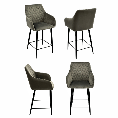 Стул ZiP-mebel Барный стул Джанни Ромб комплект из 4 штук арт. H191_0833X4