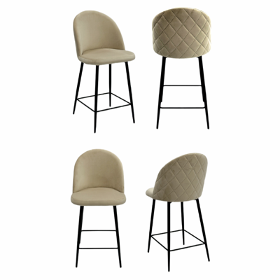 Стул ZiP-mebel Барный стул Басси Ромб Аут комплект из 4 штук арт. H191_0841X4