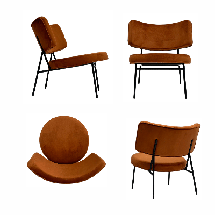 Стул ZiP-mebel Кресло Ругги комплект из 4 штук арт. H191_0115X4