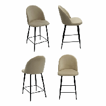 Стул ZiP-mebel Полубарный стул Басси комплект из 4 штук арт. H191_0655X4