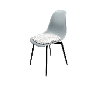 Стул ZiP-mebel Стул Туссе пластик+подушка арт. R100775001