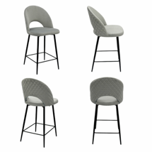 Стул ZiP-mebel Полубарный стул Ренне Ромб комплект из 4 штук арт. H191_0660X4