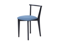 Стул ZiP-mebel Стул Франк ПМ чёрный/синий арт. R101731B03