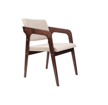 Стул ZiP-mebel Стул-кресло Шадди венге/бежевый арт. Z112550D02