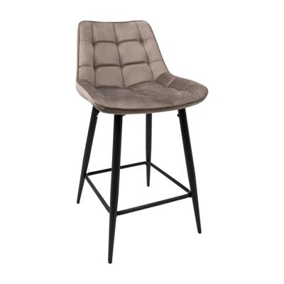 Стул барный AksHome Стул полубарный Linx, бежевый, велюр арт. ZN-216009