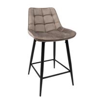 Стул барный AksHome Стул полубарный Linx, бежевый, велюр арт. ZN-216009