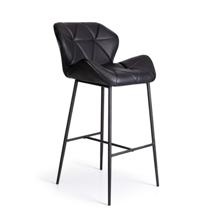 Стул барный AksHome Стул барный Lagos, черный, экокожа арт. ZN-126526