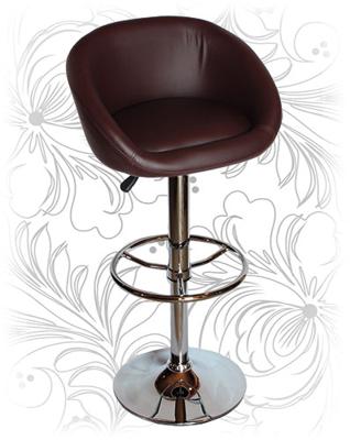 Стул барный DOBRIN Стул барный LM-5002, коричневый арт. LM-5002_M_EL-brown