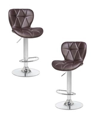 Стул барный DOBRIN Набор 2 шт Стул барный DOBRIN BARNY, коричневый арт. LM-5022-N_CH-M_EL-brown