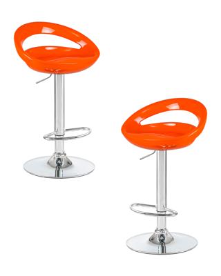 Стул барный DOBRIN Набор 2 шт Стул барный DOBRIN DISCO, оранжевый арт. LM-1010-N_CH-M_ABS-orange