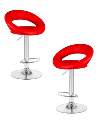 Стул барный DOBRIN Набор 2 шт Стул барный DOBRIN MIRA, красный арт. LM-5001-N_CH-M_EL-red