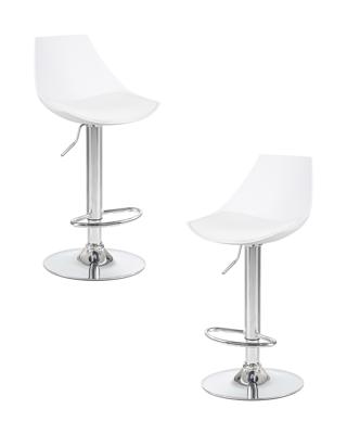 Стул барный DOBRIN Набор 2 шт Стул барный DOBRIN ROCKY, белый арт. LM-3000-N_CH-M_EL-white
