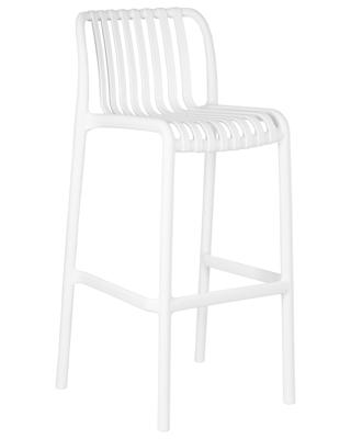 Стул барный DOBRIN Стул барный DOBRIN CHLOE BAR, белый (W-02) арт. LMZL-PP777_P-W-02
